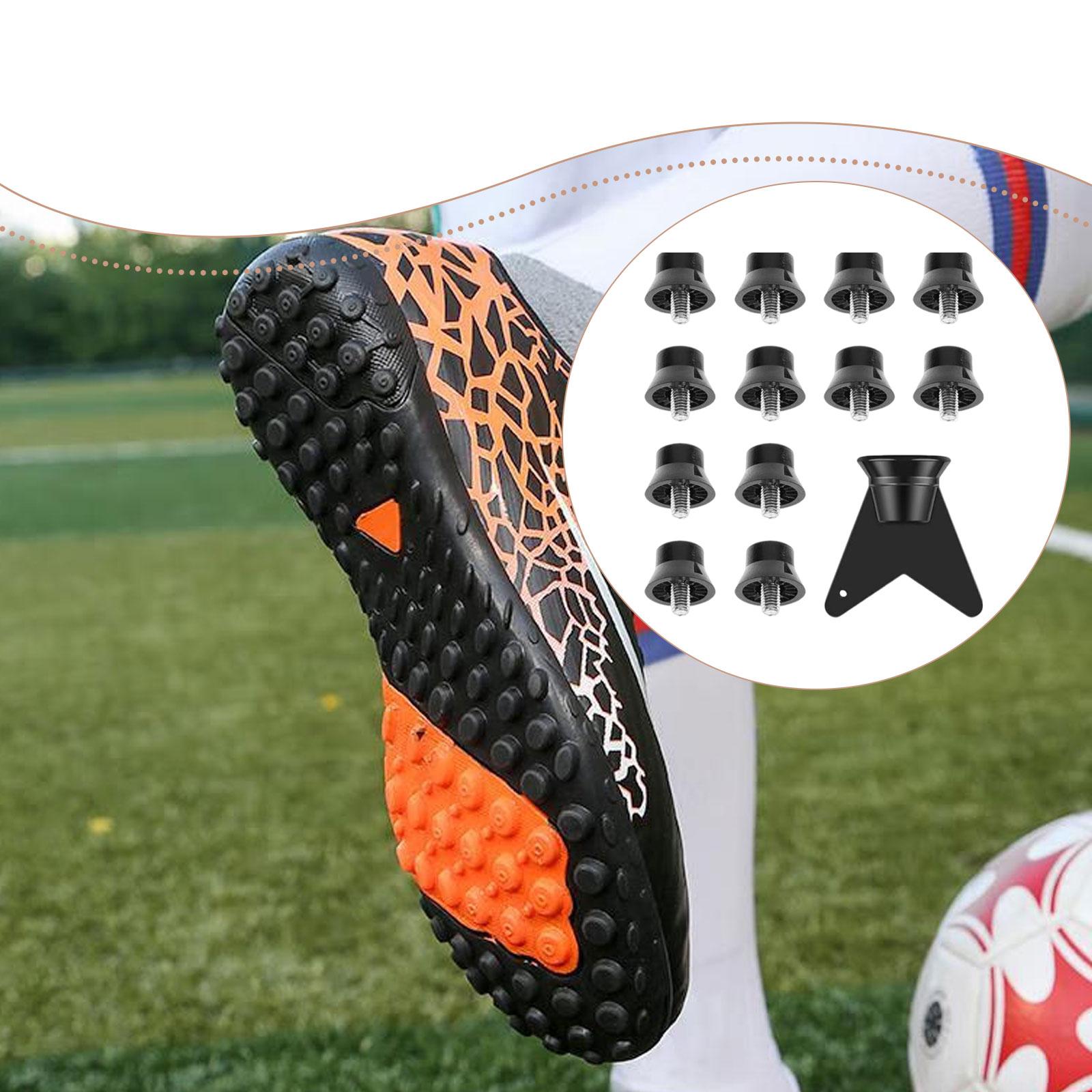 Sneaker Care Set - サッカーシューズ用ナイロン製スパイクセット、スポーツクリート交換用アスレチックスニーカーキット（サッカー練習用）