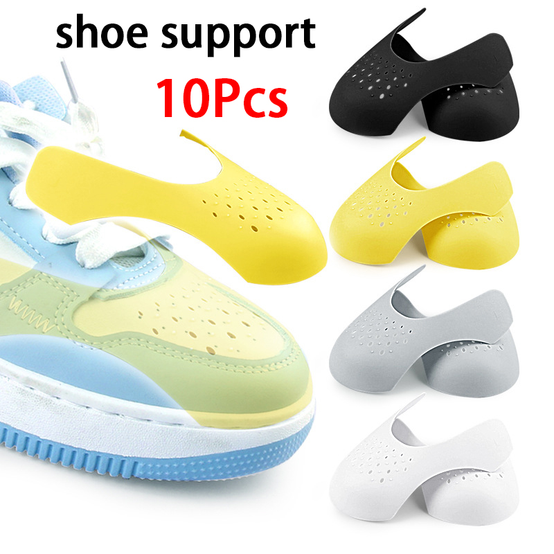 Crease Protector Toe - スニーカーインナーサポートつま先キャップシューストレッチャーしわ防止シューズアンチクリース曲げ割れ防止プロテクター