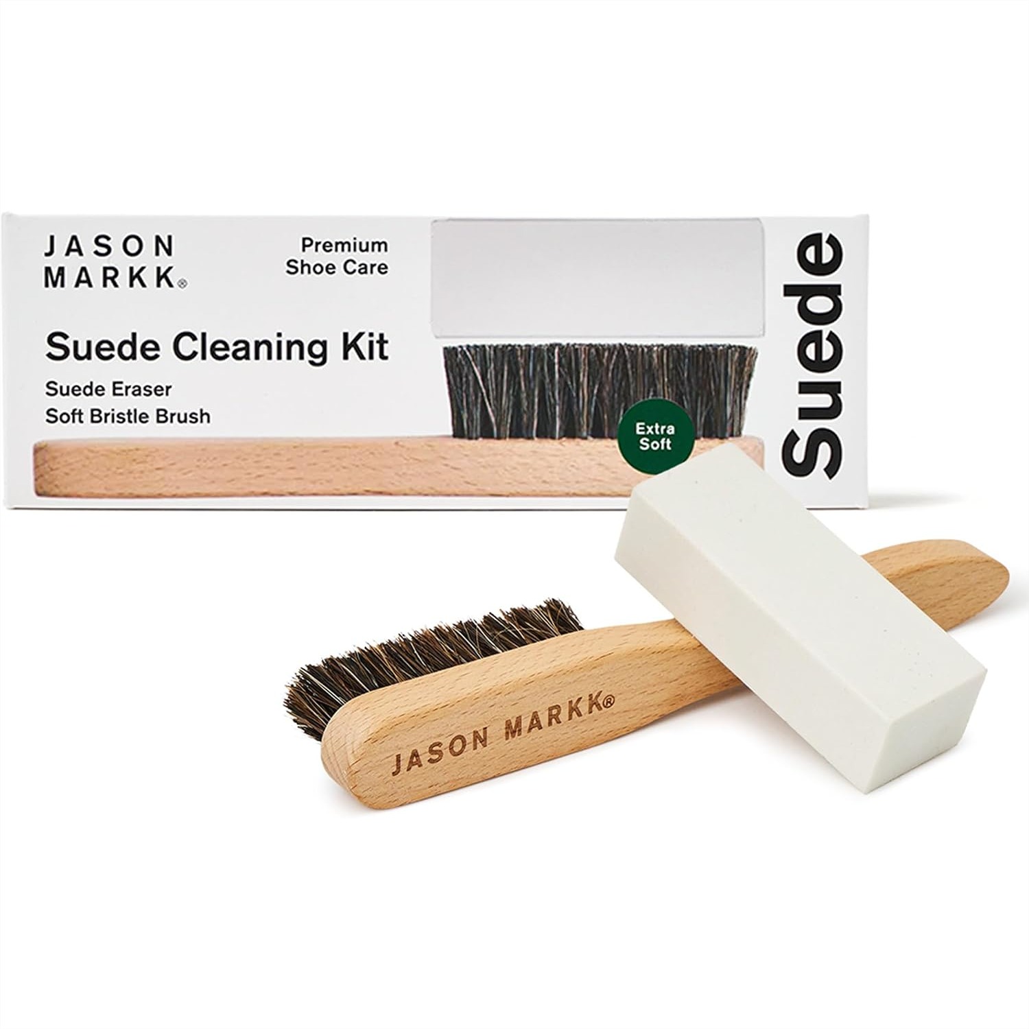 スエード靴用クリーニングキット（ブラシ＆汚れ落とし付き）、革 - Sneaker Care Set のレビューと価格