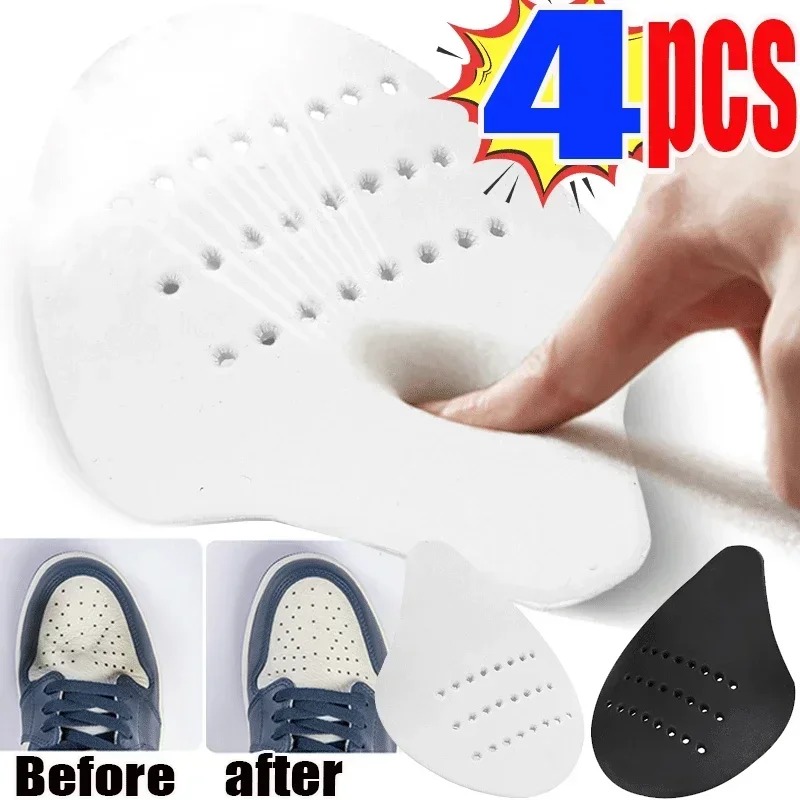 4/2個入りスニーカーつま先保護カバー、しわ防止、折り曲げ防 - Crease Protector Toe のレビューと価格
