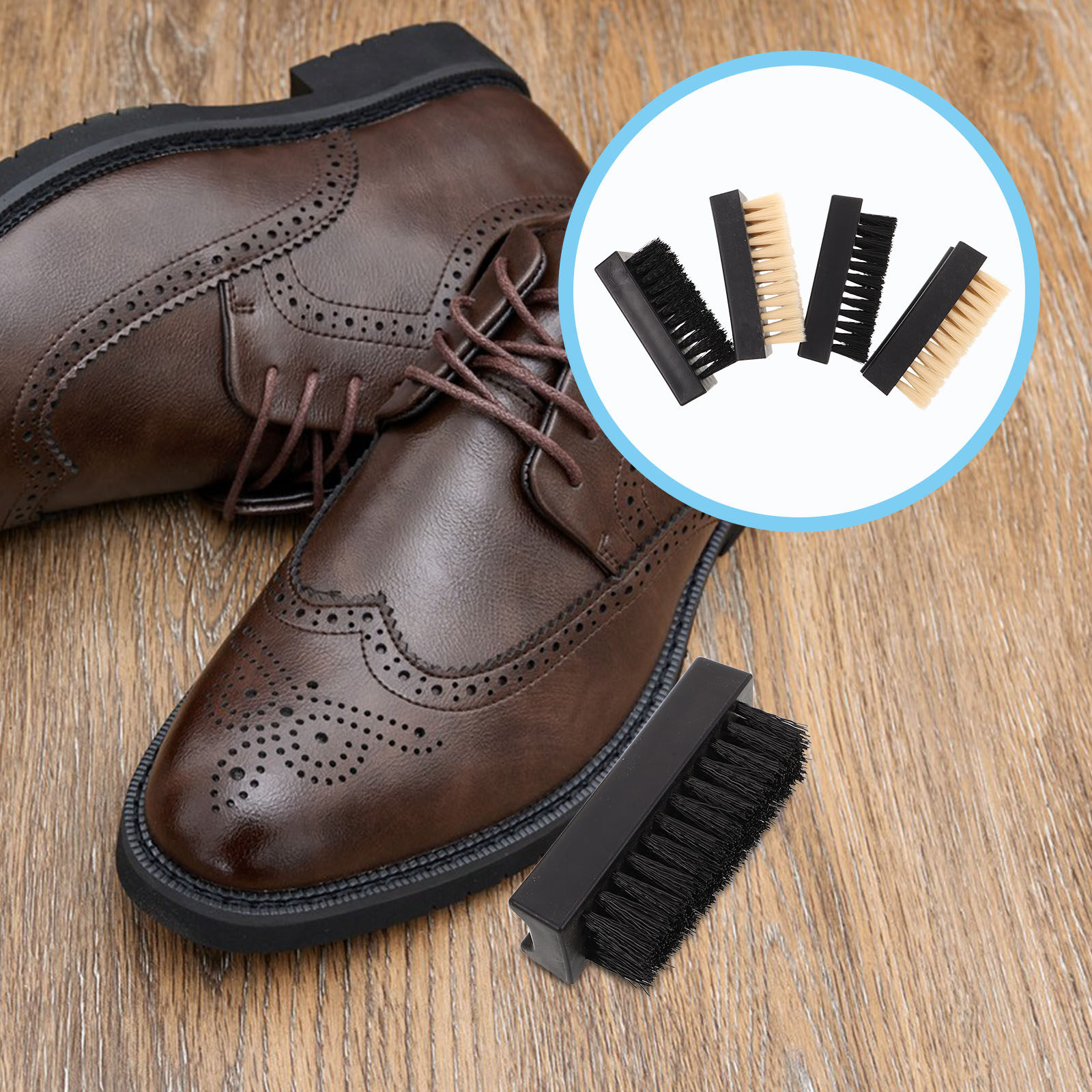 4個入り多機能シューズブラシセット ソフトスニーカー洗浄ブラ - Sneaker Care Set のレビューと価格