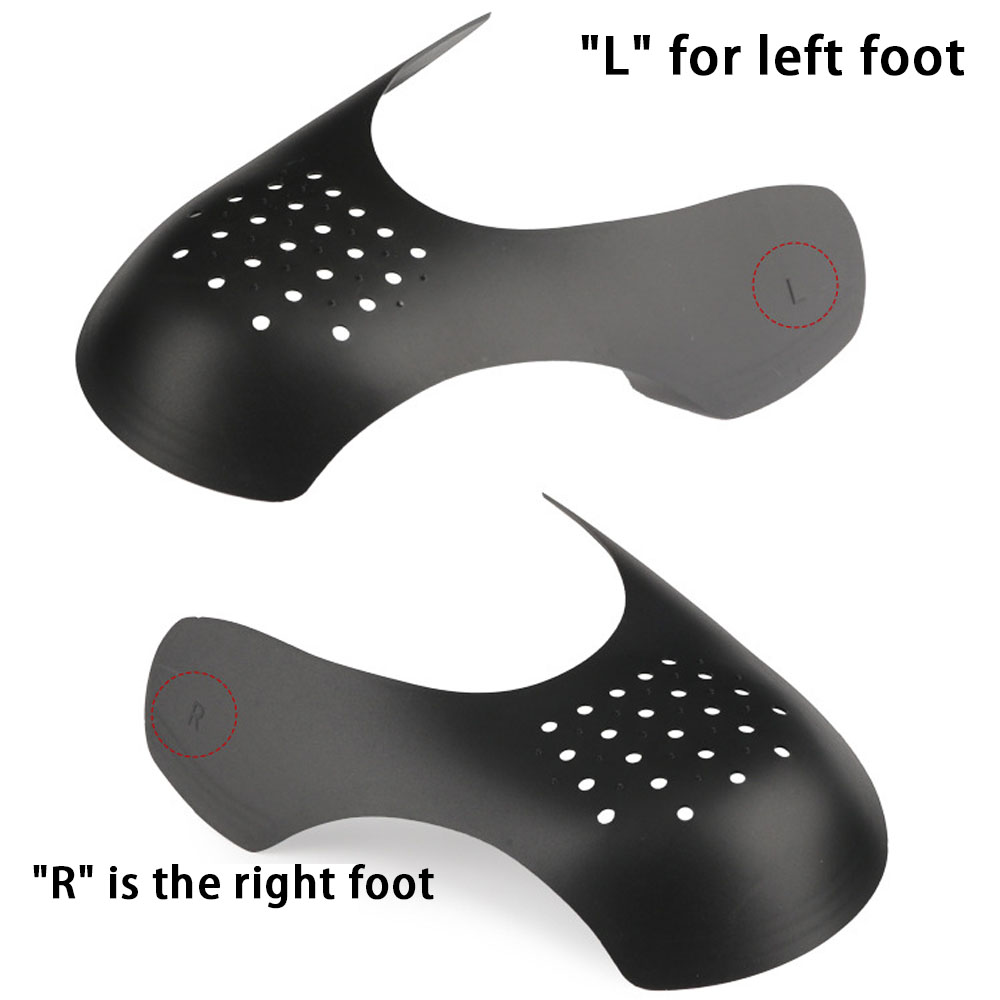 4 個折り目プロテクター靴ヘッドスニーカーシールド抗折り目靴 - Crease Protector Toe のレビューと価格