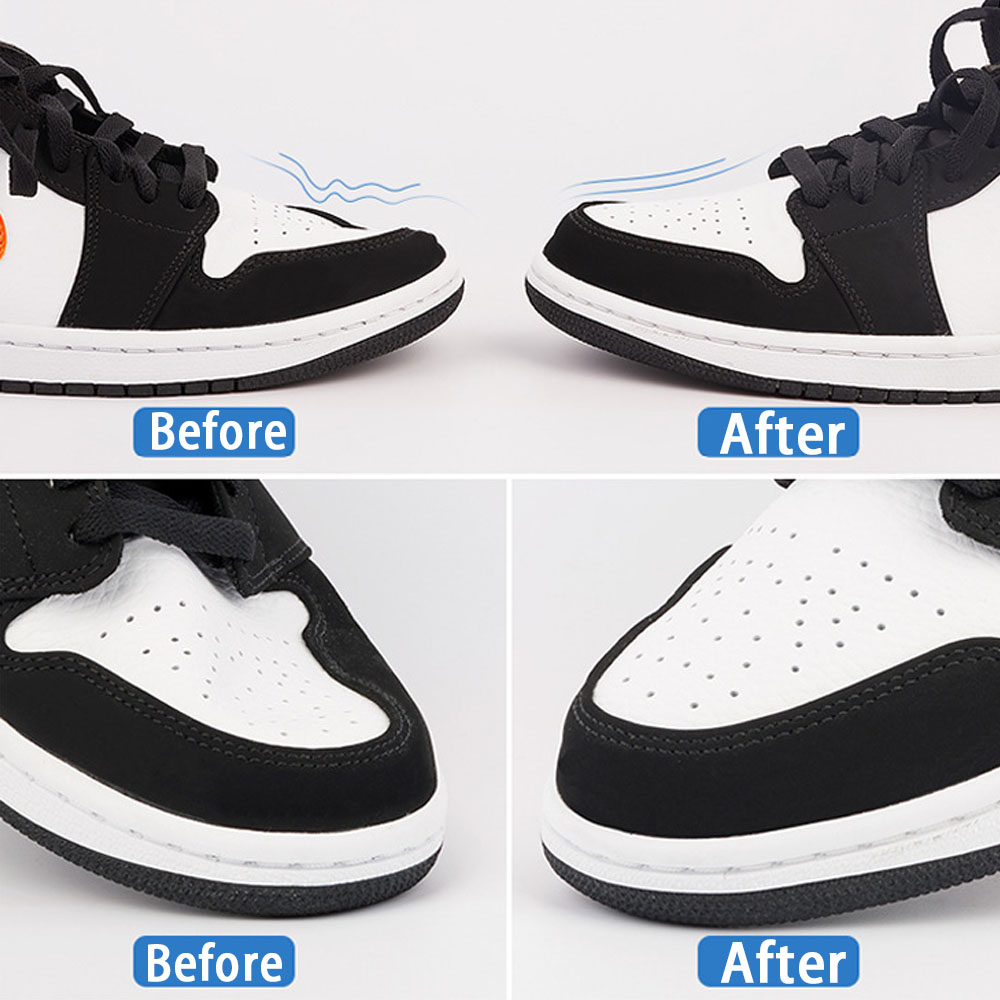 4 個折り目プロテクター靴ヘッドスニーカーシールド抗折り目靴 - Crease Protector Toe のレビューと価格