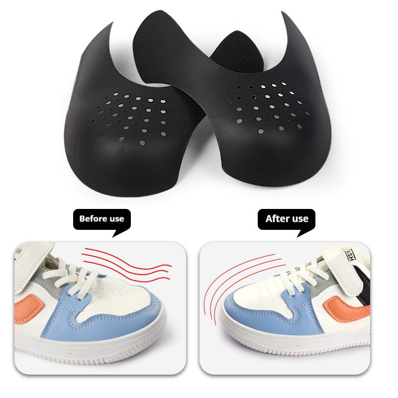 スニーカーインナーサポートつま先キャップシューストレッチャー - Crease Protector Toe のレビューと価格