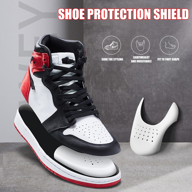 しわプロテクター靴ヘッドストレッチャースニーカー抗しわしわ折 - Crease Protector Toe のレビューと価格