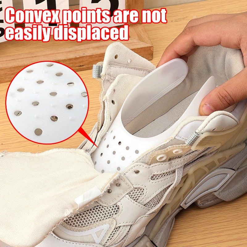 しわプロテクター靴ヘッドストレッチャースニーカー抗しわしわ折 - Crease Protector Toe のレビューと価格