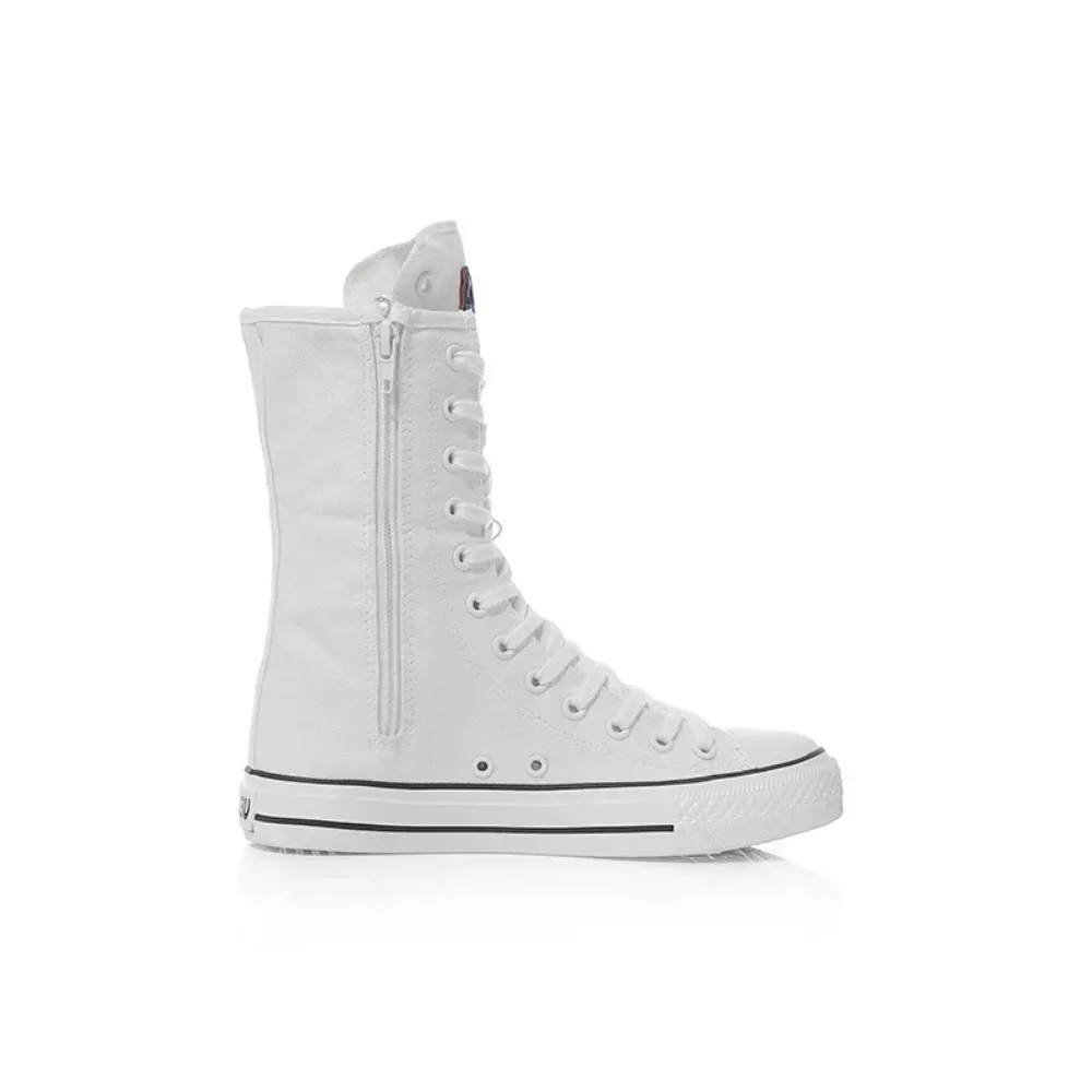 女性用レースアップランニングシューズ,サイドジッパー付きキャ - Sneaker Zone のレビューと価格